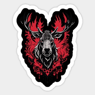 Epic Moose Sticker